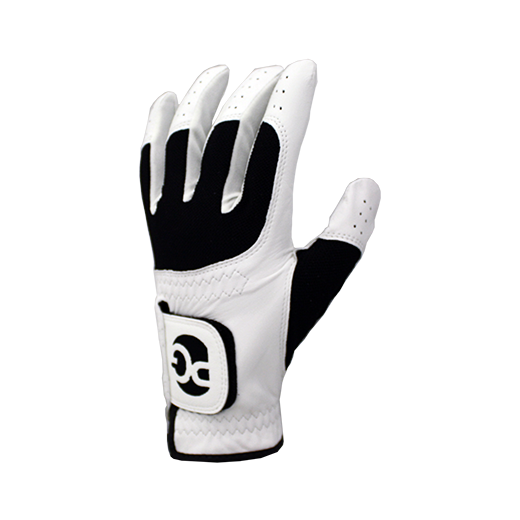 Mens One Size Fits All Glove-White