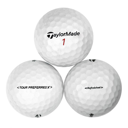 TaylorMade Tour Preferred X - Factory Refinished No Logo - 1 Dozen