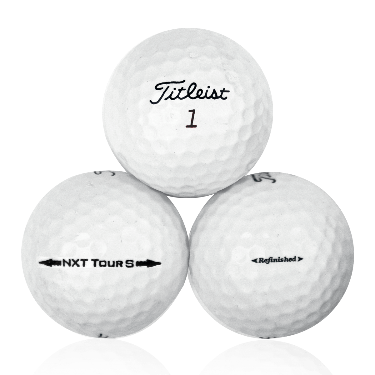 Titleist NXT Tour S - Factory Refinished No Logo - 1 Dozen