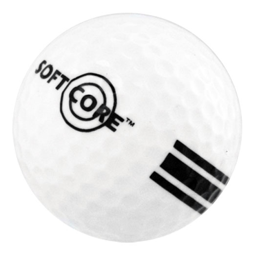 New Range Ball-White/Black-SoftCore