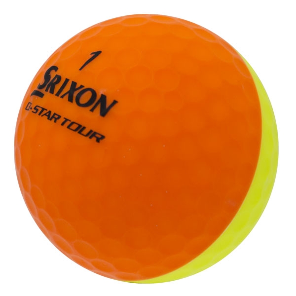 Srixon Q-Star Tour Divide Matte Orange/Yellow