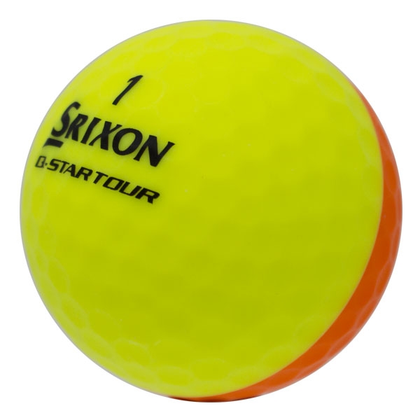 Srixon Q-Star Tour Divide Matte Orange/Yellow