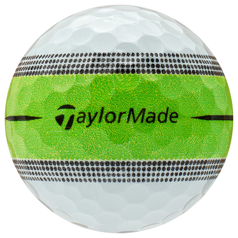 TaylorMade Tour Response Stripe Lime - 1 Dozen