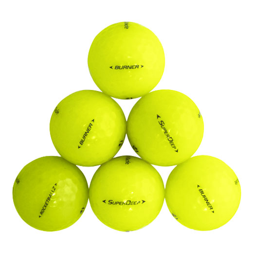 TaylorMade Yellow Mix - Mint (5A) - 1 Dozen