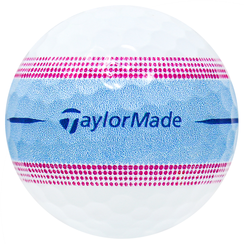 TaylorMade Tour Response Stripe Light Blue - 1 Dozen