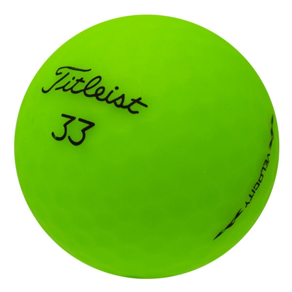 Titleist Velocity Matte Green- 1 Dozen