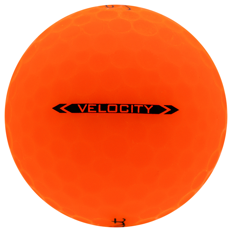 36 Titleist Velocity Orange Matte Golf Balls - 5A Grade Washed (Used)