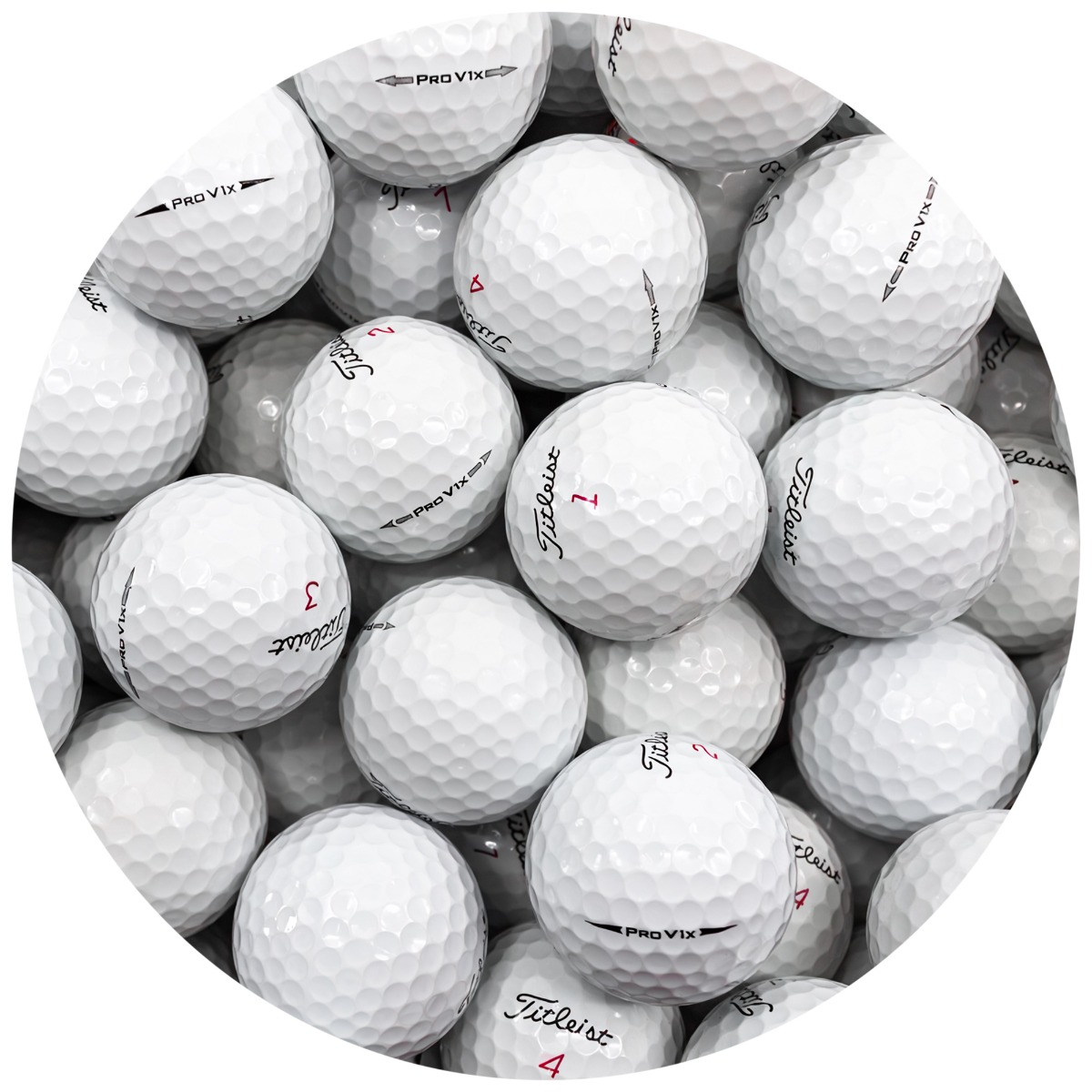 Titleist Pro V1x Mix - 1 Dozen golf balls