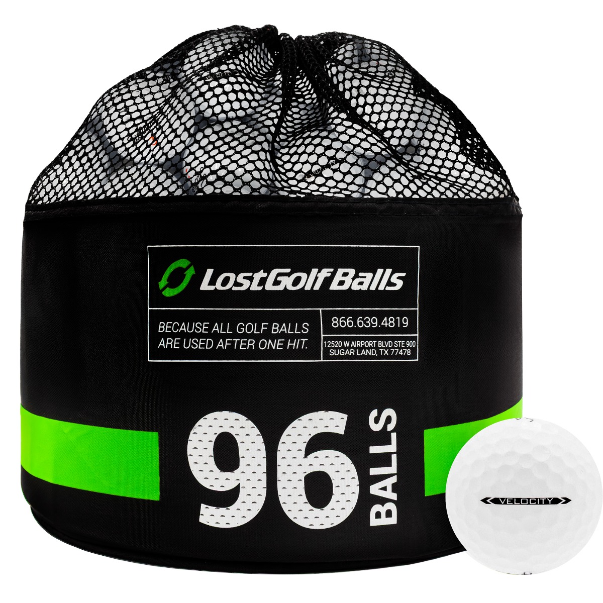 96 Titleist Velocity Golf Ball Bag