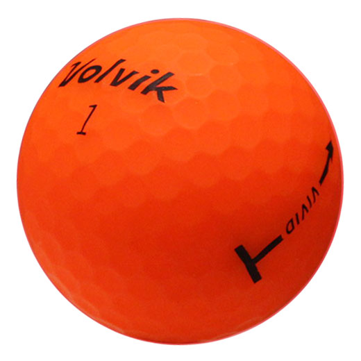 Volvik Vivid Matte Orange Mix - 1 Dozen