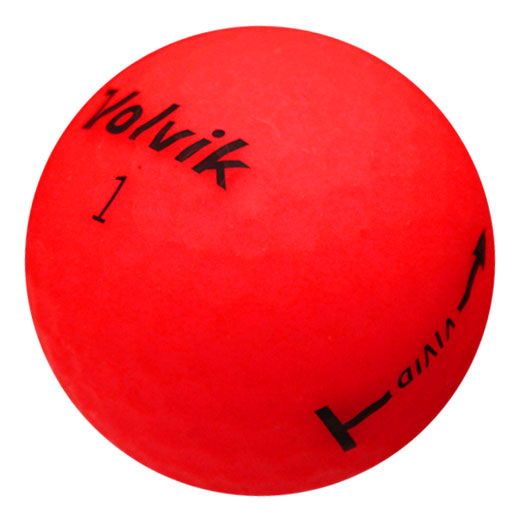 Volvik Vivid Matte Red Mix - 1 Dozen