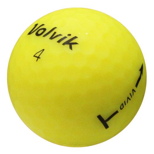 Volvik Vivid Matte Yellow Mix - 1 Dozen